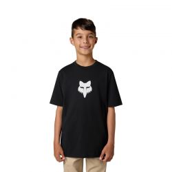 T-SHIRT JUNIOR FOX HEAD ULTRA BLACK  ENDURO CROSS