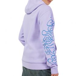 BLUZA Z KAPTUREM DAMSKA FOX HELLO FUTURE FLEECE PO LILAC  ENDURO CROSS