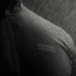 KURTKA MOTOCYKLOWA TEKSTYLNA REBELHORN HIKER 4 BLACK DARK GREY RED 