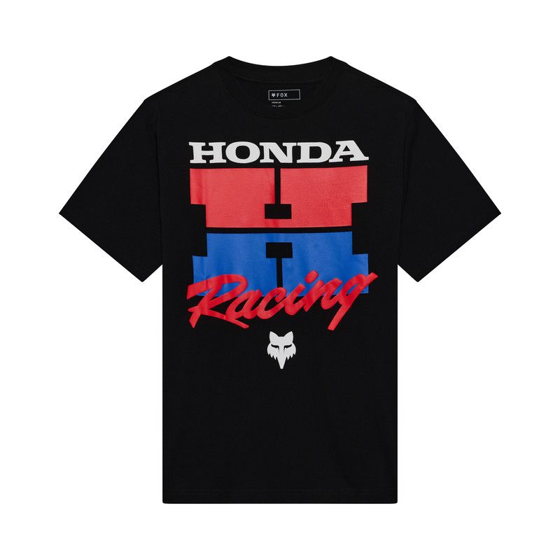 T-SHIRT FOX HONDA MIDWEIGHT BLACK  ENDURO CROSS