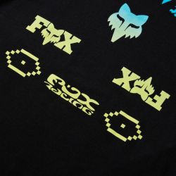 T-SHIRT JUNIOR FOX ICON ULTRA BLACK  ENDURO CROSS