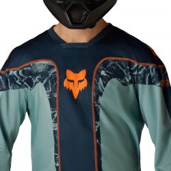 BLUZA MOTOCYKLOWA FOX 180 IMAGE PRINT ARCTIC BLUE  ENDURO CROSS
