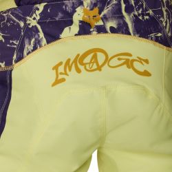SPODNIE MOTOCYKLOWE FOX 180 IMAGE PRINT PEAR YELLOW  ENDURO CROSS