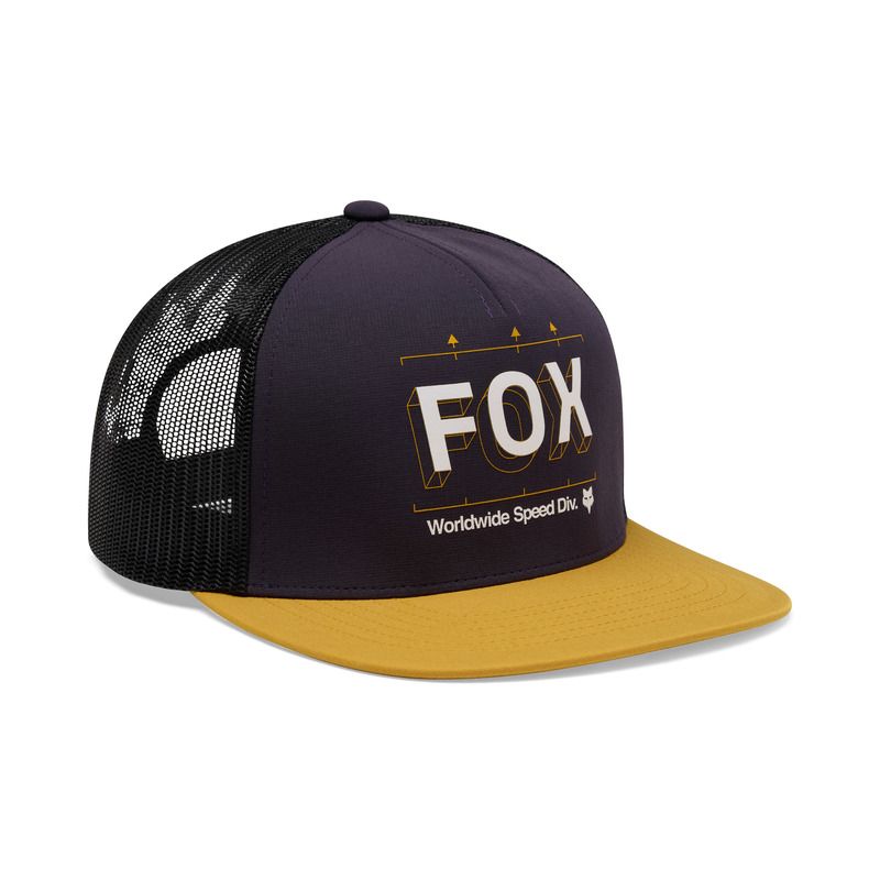 CZAPKA Z DASZKIEM FOX IMAGE PRINT TRUCKER PLUM PERFECT  ENDURO CROSS