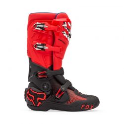 BUTY MOTOCYKLOWE FOX INSTINCT FLUO RED 10.5 (WKŁADKA 273MM) ENDURO CROSS
