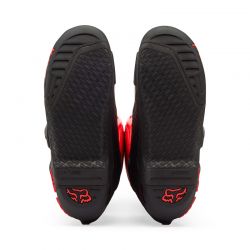 BUTY MOTOCYKLOWE FOX INSTINCT FLUO RED 10.5 (WKŁADKA 273MM) ENDURO CROSS