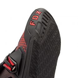 BUTY MOTOCYKLOWE FOX INSTINCT FLUO RED 10.5 (WKŁADKA 273MM) ENDURO CROSS