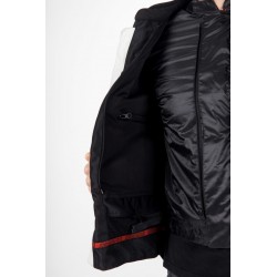KURTKA TEKSTYLNA OZONE JET II ICE/BLACK/FLUO YELLOW 