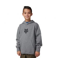 BLUZA Z KAPTUREM JUNIOR FOX LEGACY HEATHER GRAPHITE  ENDURO CROSS