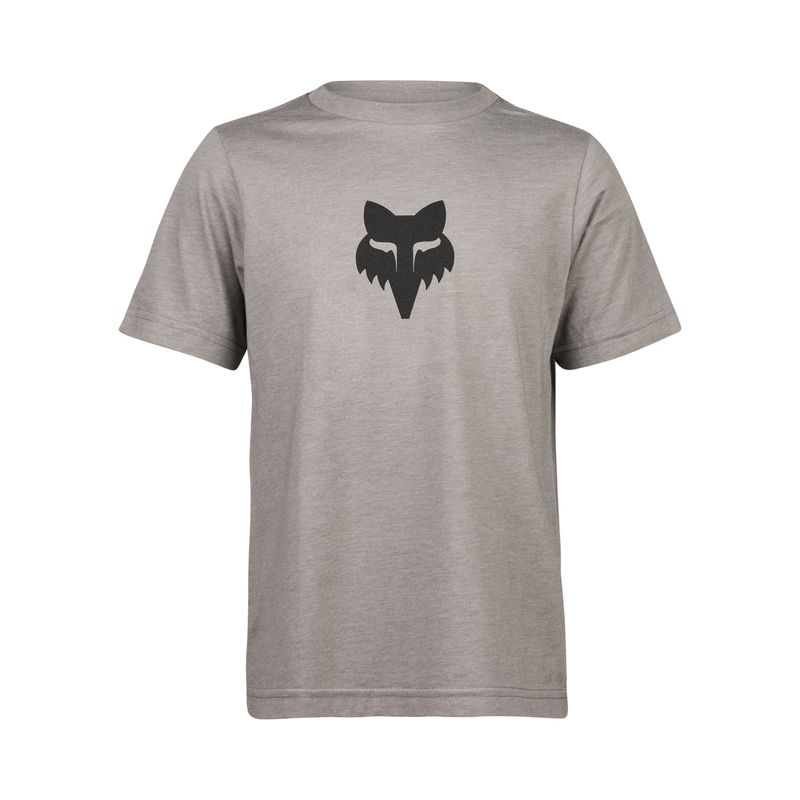T-SHIRT JUNIOR FOX LEGACY HEATHER GRAPHITE  ENDURO CROSS