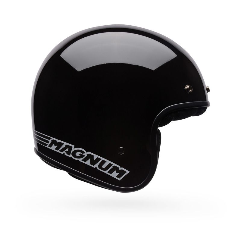 KASK MOTOCYKLOWY BELL MAGNUM SOLID BLACK 