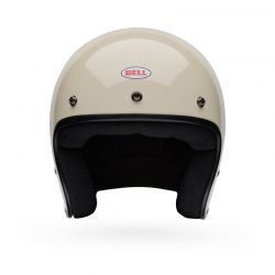 KASK MOTOCYKLOWY BELL MAGNUM SOLID VINTAGE WHITE 