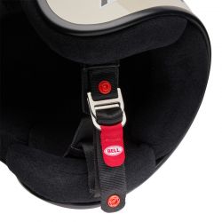 KASK MOTOCYKLOWY BELL MAGNUM SOLID VINTAGE WHITE 