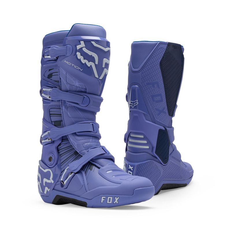 BUTY MOTOCYKLOWE FOX MOTION DIFFUSE SE PURPLE DOVE  ENDURO CROSS