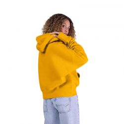 BLUZA Z KAPTUREM DAMSKA FOX MOTO-X OVERSIZED MUSTARD  ENDURO CROSS