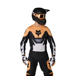 BLUZA MOTOCYKLOWA FOX 180 NOBLE BLACK WHITE  ENDURO CROSS