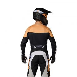 BLUZA MOTOCYKLOWA FOX 180 NOBLE BLACK WHITE  ENDURO CROSS