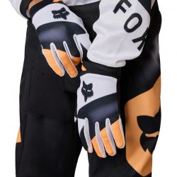 BLUZA MOTOCYKLOWA JUNIOR FOX 180 NOBLE BLACK WHITE  ENDURO CROSS