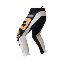 SPODNIE MOTOCYKLOWE FOX 180 NOBLE BLACK WHITE  ENDURO CROSS