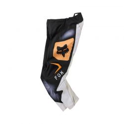 SPODNIE MOTOCYKLOWE JUNIOR FOX 180 NOBLE BLACK WHITE 28 ENDURO CROSS
