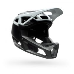 KASK ROWEROWY FOX PROFRAME RS AURA WHITE  ENDURO CROSS