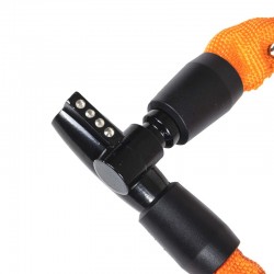 ZAPIĘCIE ŁAŃCUCHOWE KRYPTONITE KEEPER 411 NA KLUCZ ORANGE 0,04CM X 110CM
