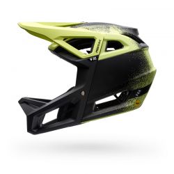 KASK ROWEROWY FOX PROFRAME RS AURA LIME  ENDURO CROSS