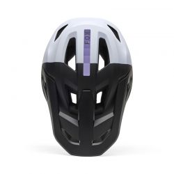 KASK ROWEROWY JUNIOR FOX RAMPAGE 5050 BLACK WHITE  ENDURO CROSS
