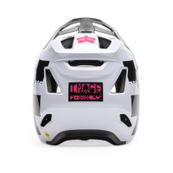 KASK ROWEROWY JUNIOR FOX RAMPAGE DIGI IMG BLACK WHITE  ENDURO CROSS