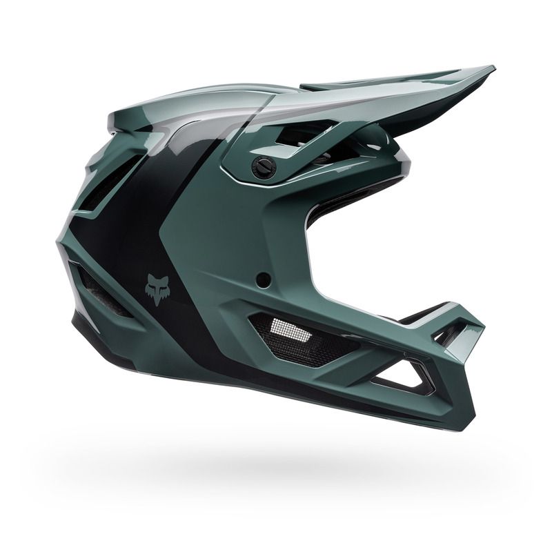 KASK ROWEROWY FOX RAMPAGE VAULT SAGE  ENDURO CROSS