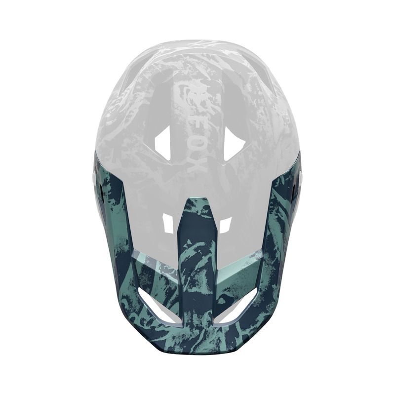 KASK ROWEROWY JUNIOR FOX RAMPAGE IMG PRINT ARCTIC BLUE  ENDURO CROSS