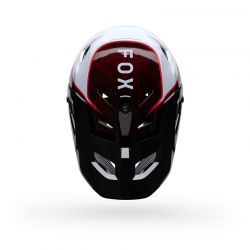 KASK ROWEROWY FOX RAMPAGE RS CRYPT WHITE  ENDURO CROSS