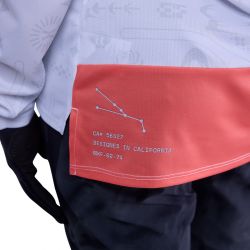 KOSZULKA ROWEROWA Z DŁUGIM RĘKAWEM DAMSKA FOX RANGER LUNAR SE WHITE  ENDURO CROSS