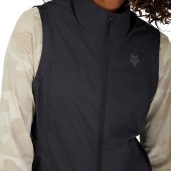 KAMIZELKA ROWEROWA DAMSKA FOX RANGER WIND BLACK  ENDURO CROSS