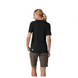 KOSZULKA ROWEROWA DAMSKA FOX RANGER WORDMARK BLACK  ENDURO CROSS