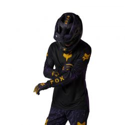 KOSZULKA ROWEROWA Z DŁUGIM RĘKAWEM FOX RANGER IMG PRINT PLUM  ENDURO CROSS