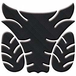 TANK PAD KEITI CARBON LOOK