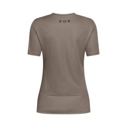 KOSZULKA ROWEROWA DAMSKA FOX RANGER WORDMARK HEAD NUTMEG  ENDURO CROSS