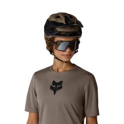 KOSZULKA ROWEROWA DAMSKA FOX RANGER WORDMARK HEAD NUTMEG  ENDURO CROSS