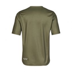 KOSZULKA ROWEROWA JUNIOR FOX RANGER OLIVE GREEN  ENDURO CROSS