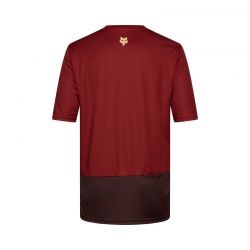 KOSZULKA ROWEROWA FOX RANGER WORDMARK RUST  ENDURO CROSS