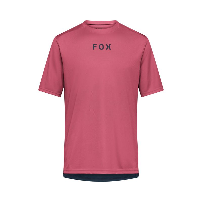 KOSZULKA ROWEROWA FOX RANGER WORDMARK BERRY  ENDURO CROSS
