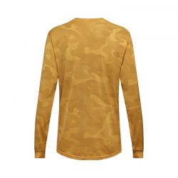 KOSZULKA ROWEROWA Z DŁUGIM RĘKAWEM FOX RANGER TRU DRI BRONZE  ENDURO CROSS