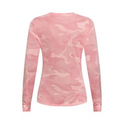 KOSZULKA ROWEROWA Z DŁUGIM RĘKAWEM DAMSKA FOX RANGER TRU DRI BERRY  ENDURO CROSS