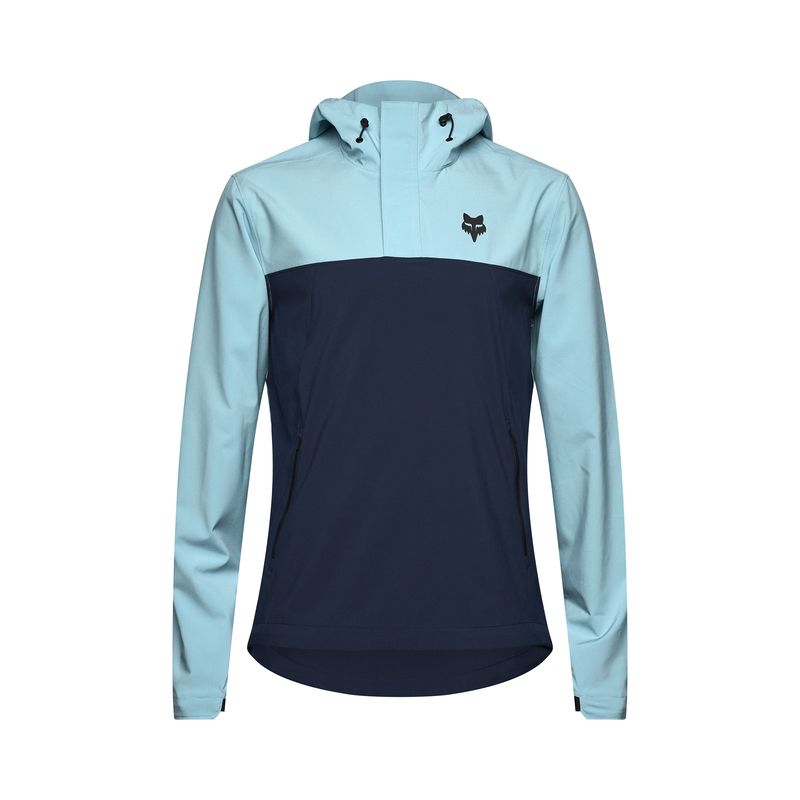 BLUZA ROWEROWA Z KAPTUREM FOX RANGER WIND PULLOVER VINTAGE WASH  ENDURO CROSS