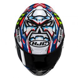 KASK MOTOCYKLOWY HJC RPHA1 V2 CARBON QUARTARARA LE MANS 3 REPLICA BLACK BLUE 