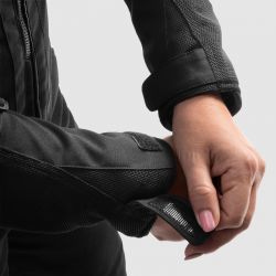 KURTKA MOTOCYKLOWA TEKSTYLNA DAMSKA REBELHORN SCANDAL 3 BLACK 