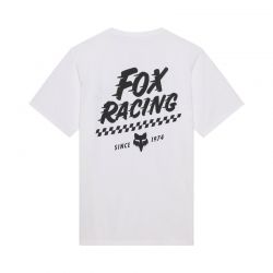 T-SHIRT FOX SPEED 195 ORIGINAL WHITE  ENDURO CROSS