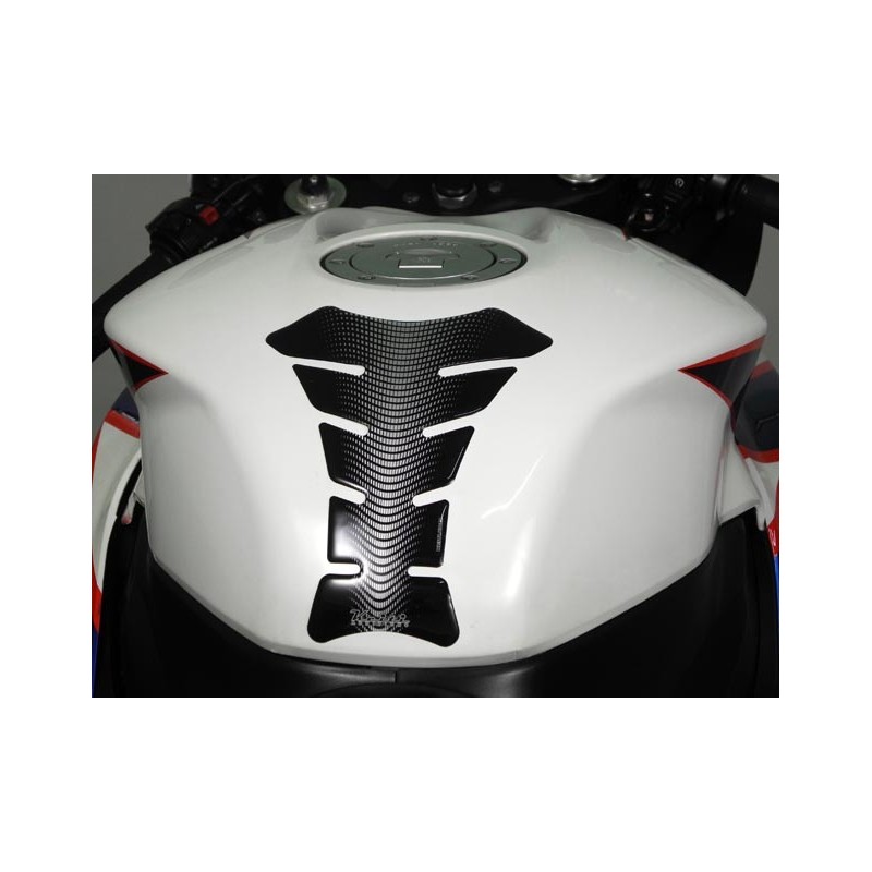 TANK PAD KEITI WAVE SILVER
