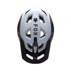 KASK ROWEROWY FOX SPEEDFRAME 5050 BLACK WHITE  ENDURO CROSS